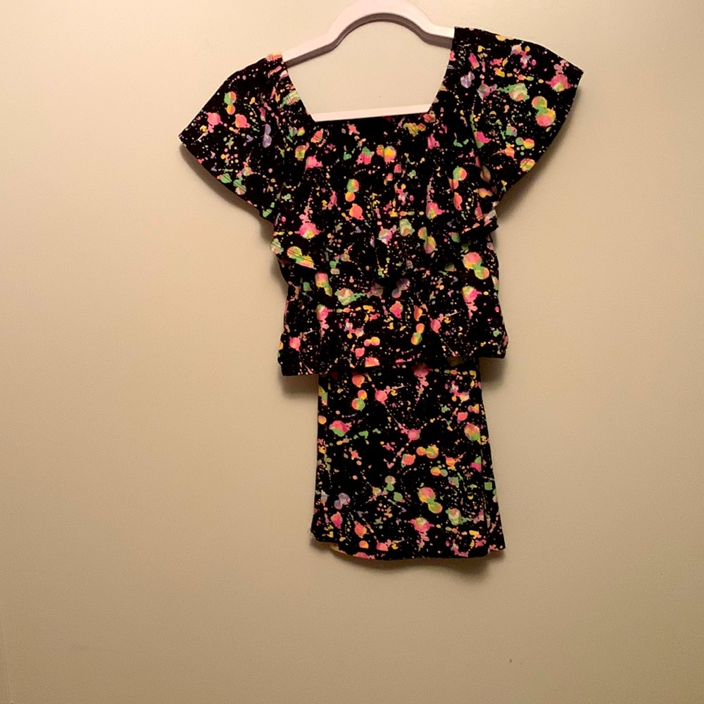 Crop top and pant set